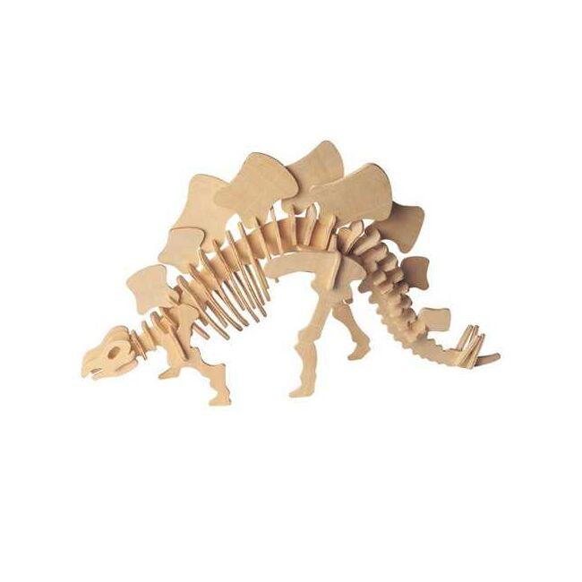 Woodcraft Drevené 3D puzzle veľký Stegosaurus