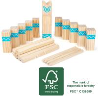 small foot Vikingské kocky Kubb