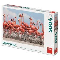 Dino Puzzle Plameniaky 500 dielikov