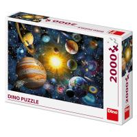 Dino Puzzle Slnečná sústava 2000 dielikov