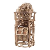 Ugears 3D drevené mechanické puzzle Hodinový strojček s tourbillonom