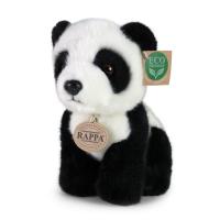 Rappa Plyšová panda sediaci 18 cm ECO-FRIENDLY