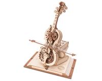 RoboTime 3D drevené mechanické puzzle Čarovné violončelo (elektrický pohon)