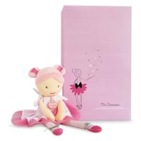 Doudou Jolijou Bábika baletka Lily Rose 36 cm