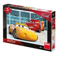 Dino Puzzle Cars 3: Príprava 48 dielikov