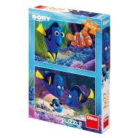 Dino Puzzle Dory sa našla 2x77 dielikov