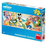 Dino Puzzle Mickey s kamarátmi športujú 150 dielikov