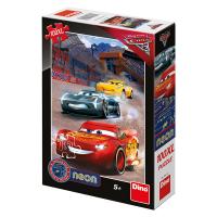 Dino Puzzle Cars 3: Víťazné koleso 100 XL dielikov