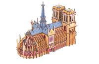 Woodcraft Drevené 3D puzzle Katedrála Notre-Dame