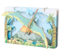 EscapeWelt 3D drevené puzzle Pterodactyl