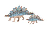 Woodcraft Drevené 3D puzzle Stegosaurus 2 v 1