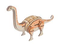 Woodcraft Drevené 3D puzzle Brontosaurus