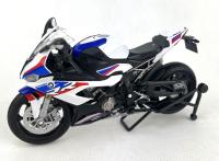 Welly Motocykel BMW S1000RR 1:12 biely