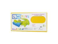 L-W Toys Toys Podložka na stavanie - JUNIOR 16x32 bodov žltá