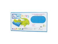 L-W Toys Podložka na stavění - JUNIOR 16x32 bodů modrá