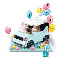 Sluban Girls Dream Mini Handcraft M38-B1087 Qmini zelené autíčko