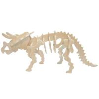 Woodcraft Drevené 3D puzzle Triceratops veľký