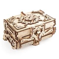 Ugears 3D drevené mechanické puzzle Starožitná šperkovnica