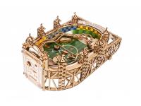 Ugears 3D drevené mechanické puzzle Harry Potter - Quidditch Pinball