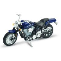 Welly Motocykel Yamaha Road Star Warrior (2002) 1:18 modrá