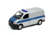 Welly Volkswagen Transporter T6 VAN 1:34 policajný