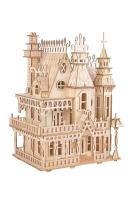 Woodcraft Drevené 3D puzzle Fantasy vila