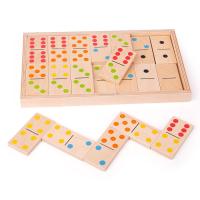 Bigjigs Toys Veľké drevené domino