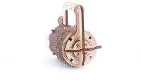 Ugears 3D drevené mechanické puzzle Zámok